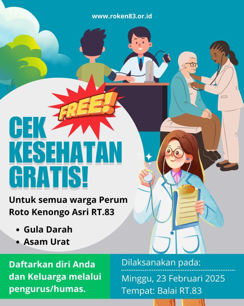 Info Cek Kesehatan Gratis