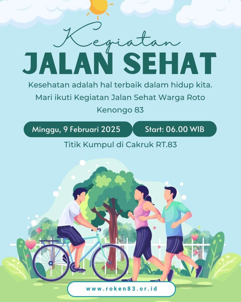 Info Kegiatan Jalan Sehat