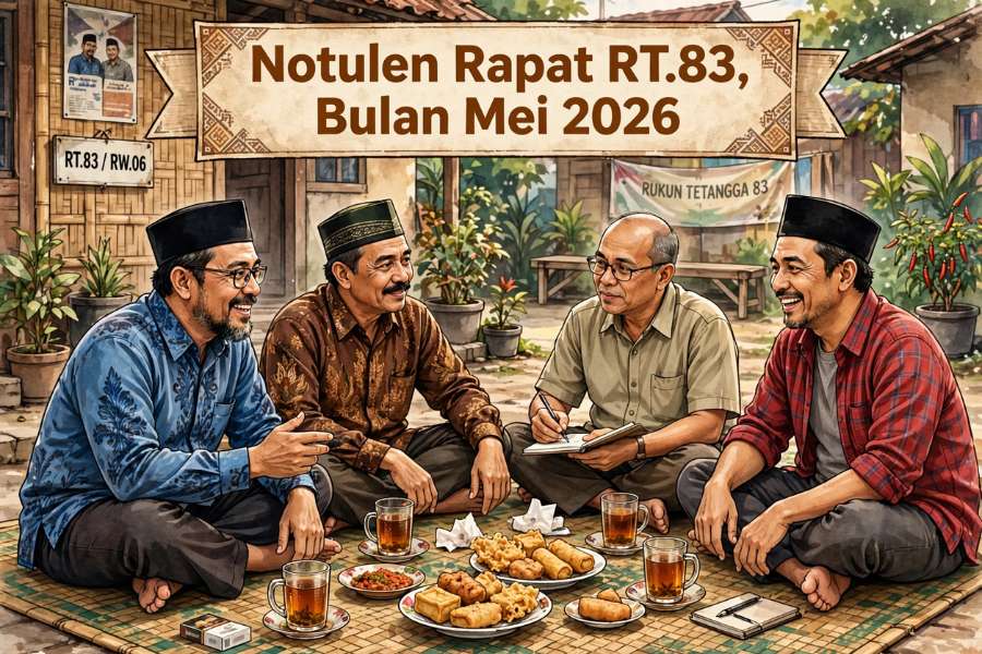 Notulen Rapat RT.83 Bulan Mei 2026